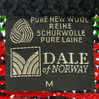 DALE OF NORWAY ダーレオブノルウェイ ノルディック柄 ボーダー カーディガン ブラック sizeM 瑞穂店