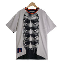 FOR THE HOMIES MF DOOM ドゥーム プリント メッシュTシャツ リバーシブル ホワイト ブラック Size M 福生店