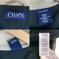 CHAPS チャップス ポリエステル 裏地 フリース ジップアップ ジャケット ベージュ Size XL 福生店