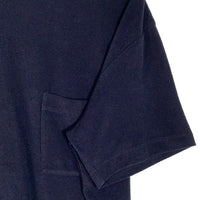 +CLOTHET クロスクローゼット Micro Pile Big T-shirt マイクロパイル ビッグTシャツ ネイビー CLD-60028 Size 2 福生店