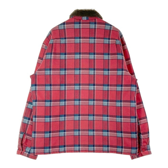 Supreme - Faux Fur Collar Flannel Shirt - UG.SHAFT