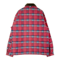 Supreme シュプリーム 21AW Faux Fur Collar Flannel Shirt レッド sizeL 瑞穂店