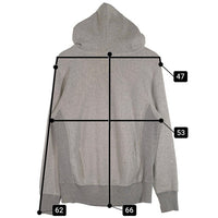 Champion チャンピオン REVERSE WEAVE リバースウィーブ プルオーバーパーカー フーディ 復刻 70s 単色緑タグ グレー Size M 福生店