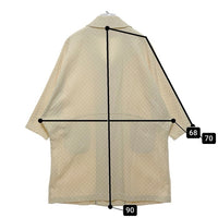 Jocomomola ホコモモラ コットン オーバーコート クリーム size40 瑞穂店