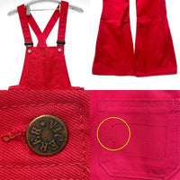 VICERER バイスラー オーバーオール ベルボトム レッド size- 瑞穂店