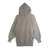 90's Champion チャンピオン ロゴ刺繡 リバースウィーブ プルオーバースウェットパーカー アッシュグレー USA製 トリコ刺繡 Size L 福生店