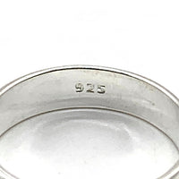 ノーブランド 5mm プレーン シルバーリング SV925 Size 17号 福生店