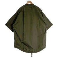 WTAPS ダブルタップス 23SS SMOCK SS COTTON WEATHER スモック ショートスリーブシャツ コットン プルオーバー グリーン 231TQDT-SHM06 Size 04 福生店