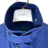 Barbour バブアー SL OVERDYE BORDER 1401106 ブルー size36 瑞穂店