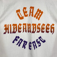 Hide and Seek ハイドアンドシーク 23AW FLAME L/S TEE フレイム プリント ロングスリーブTシャツ ホワイト Size XL 福生店
