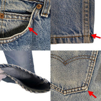 90's Levi's リーバイス 40505-0215 テーパードデニムパンツ ジーンズ インディゴ USA製 94年 Size 34×32 福生店
