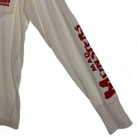 FREEWHEELERS フリーホイーラーズ MAD MONSTERS プリント ポケットロングスリーブTシャツ ホワイト Size M 福生店