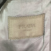 PRADA プラダ ACU1 2015 2104 UAF367 R141 1DY0 2つボタン ノッチドラベル 無地 テーラードジャケット スラックスパンツ スーツ セットアップ ネイビー size46S 瑞穂店