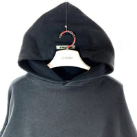 ESSENTIALS エッセンシャルズ バックプリント パーカー ブラック sizeM※使用感あり 瑞穂店