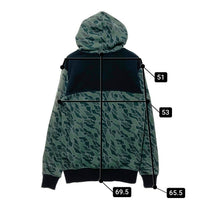 Harley-Davidson ハーレーダビッドソン 迷彩 切替 プルオーバーパーカー カーキ sizeS 瑞穂店