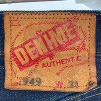 DENIME ドゥニーム Lot 949 赤耳 ボタンフライ デニムパンツ インディゴ size31 瑞穂店