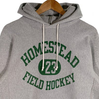 WAREHOUSE ウエアハウス Lot484 HOMESTEAD リバースウィーブ スウェットパーカー グレー Size M 福生店