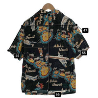 reyn spooner レインスプーナー 半袖 アロハシャツ ブラック 19SRS-FR-005 Size M 福生店