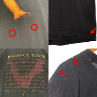 90's VAN HALEN ヴァンヘイレン BALANCE TOUR プリントTシャツ ブラック FRUIT Size XL 福生店
