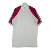 adidas アディダス USA製 カラー切り替え Tシャツ グレー×ボルドー sizeL 瑞穂店