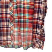 TMT ティーエムティー 13AW フランネル デニム切替 ウエスタンシャツ マルチ TSH-F1306 Size L 福生店