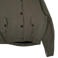 bastard バスタード リップストップ スタンドカラー ジップアップジャケット グリーン Size M 福生店