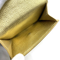 Louis Vuitton ルイヴィトン ポルトフォイユ ロックミニ 三つ折り財布 ゴールド シルバー M69059 福生店