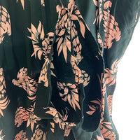 Needles ニードルズ EJ180 RAYON SATEEN PINEAPPLE EASY WESTERN PANT レーヨン パイナップル柄 イージー ウエスタンパンツ ブラック sizeM 瑞穂店