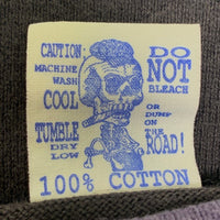 BOOTLEGGERS ブートレガース PATHFINDER GASOLINE プリント 七分袖 ラグランスリーブカットソー ブラック ブルー Size M 福生店