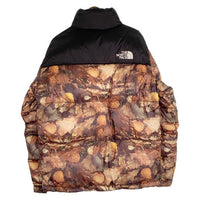 SUPREME シュプリーム 16AW THE NORTH FACE ノースフェイス Leaves Nuptse Jacket ヌプシジャケット リーブス ダウン 並行品 Size L 福生店