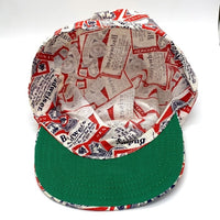 70-80's Budweiser バドワイザー 総柄 キャスケット ワークキャップ つば裏緑 Size XL 福生店