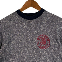 Cushman クッシュマン BADGER BAND リンガーTシャツ グレー ネイビー Size M 福生店