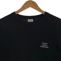 WTAPS ダブルタップス SNEAK URBAN TERRITORY プリント ロングスリーブTシャツ ブラック Size 02 福生店