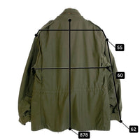 80's U.S. ARMY 米軍 M-65 FIELD JACKET フィールドジャケット オリーブ 8415-00-782-2942 DLA100 -81-C-3462 Size LARGE REGULAR 福生店