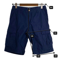 Carhartt WIP カーハートワークインプログレス REGULAR CARGO SHORT レギュラーカーゴショーツ ショートパンツ ネイビー I026503.01 Size 30 福生店