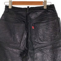 JOHNBULL ジョンブル レザーショートパンツ ハーフ ブラック 牛革 Size w74cm 福生店