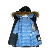 MONCLER モンクレール 122-09R-41307-15 FAIRFIELD GIUBBOTTO ウール ファー ダウンジャケット ブラック size0 瑞穂店