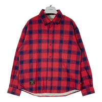 glamb グラム Patrick check SH パトリックチェックシャツ レッド GB17SP/SH02 Size 3 瑞穂店