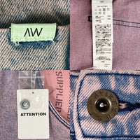 AVIREX アヴィレックス 5111601 25SS CUTTING DENIM PANTS カッティングデニムパンツ ピンク sizeM 瑞穂店