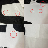COMME des GARCONS コムデギャルソン SPEEDO スピード OQ-T122 総柄グラフィックTシャツ ホワイト sizeM 瑞穂店
