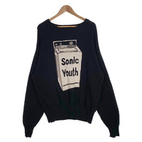 ciatre シアター Sonic Youth ソニックユース コットンニットセーター ブラック Size L 福生店
