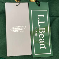 L.L.Bean エルエルビーン ロゴワッペン プルオーバースウェットパーカー グリーン Size XL 瑞穂店