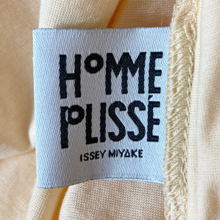 HOMME PLUISSE ISSEY MIYAKE オムプリッセ イッセイ ミヤケ HP13JJ206 長袖 ロングシャツ イエロー si –  GolRagオンラインショップ