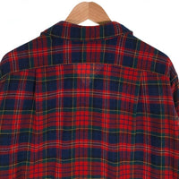 70's PENDLETON ペンドルトン ウール チェックシャツ 長袖シャツ レッド USA製 Size XL 福生店