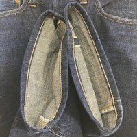 DENIME ドゥニーム 革パッチ XXタイプ デニムパンツ ジーンズ インディゴ HG1118 Size 31 瑞穂店