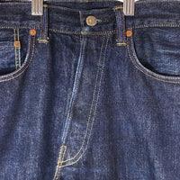 TCB JEANS ティーシービージーンズ 50's XX テーパードデニムパンツ セルビッジ インディゴ 紙パッチ Size 32 瑞穂店