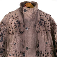 GRIFFIN グリフィン ダメージ加工 ミリタリーフィールドジャケット チャコール イタリア製 Size L (34) 福生店