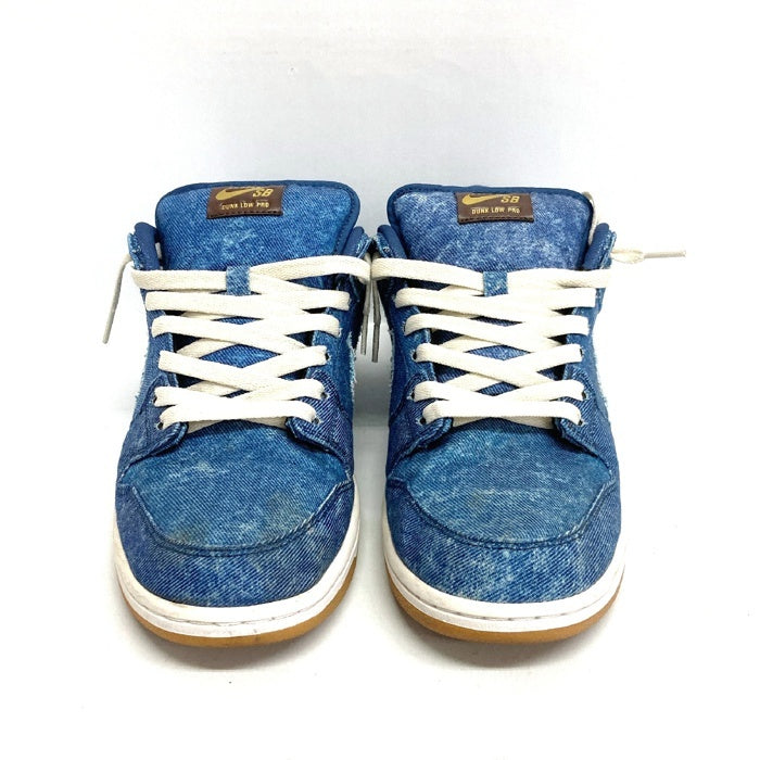 NIKE ナイキ スニーカー 883232-441 SB DUNK LOW RIVAL PACK DENIM ダンクローライバルパックデニム  インディゴ size28cm 瑞穂店