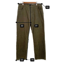 STANDARD CALIFORNIA スタンダードカリフォルニア SD CORDUROY PANTS #919 コーデュロイパンツ オリーブ Size 34×30 福生店