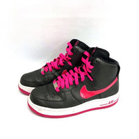NIKE ナイキ 334031-061 AIR FORCE 1 HIGH スニーカー ブラックxピンク size23cm 瑞穂店